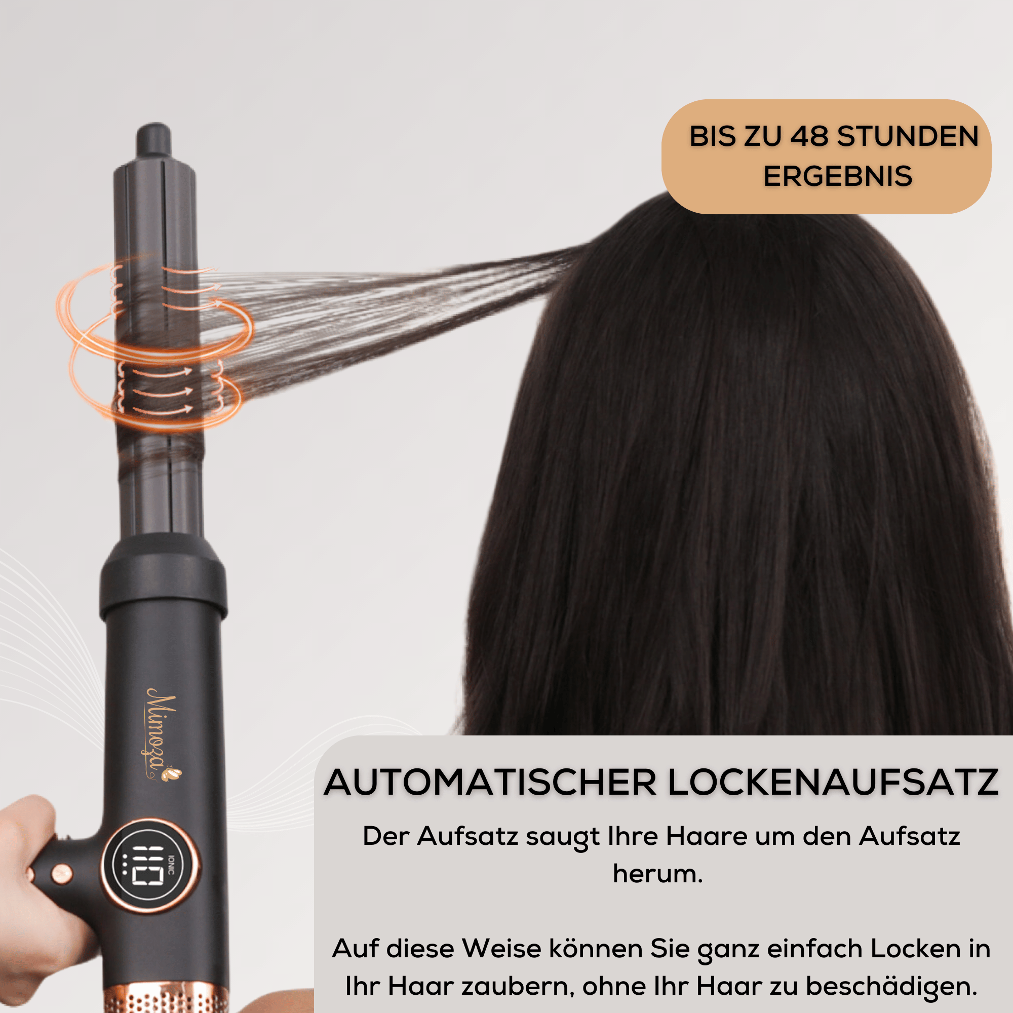 Mimoza Ultra Dynamic Airstyler | Locken und gerade